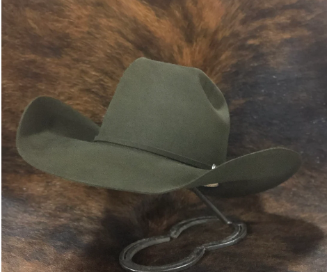 Rodeo King 7X 4 1/2" Brim | Moss