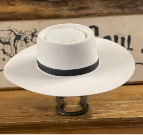 Rodeo King 7X 4 1/4" Brim | White