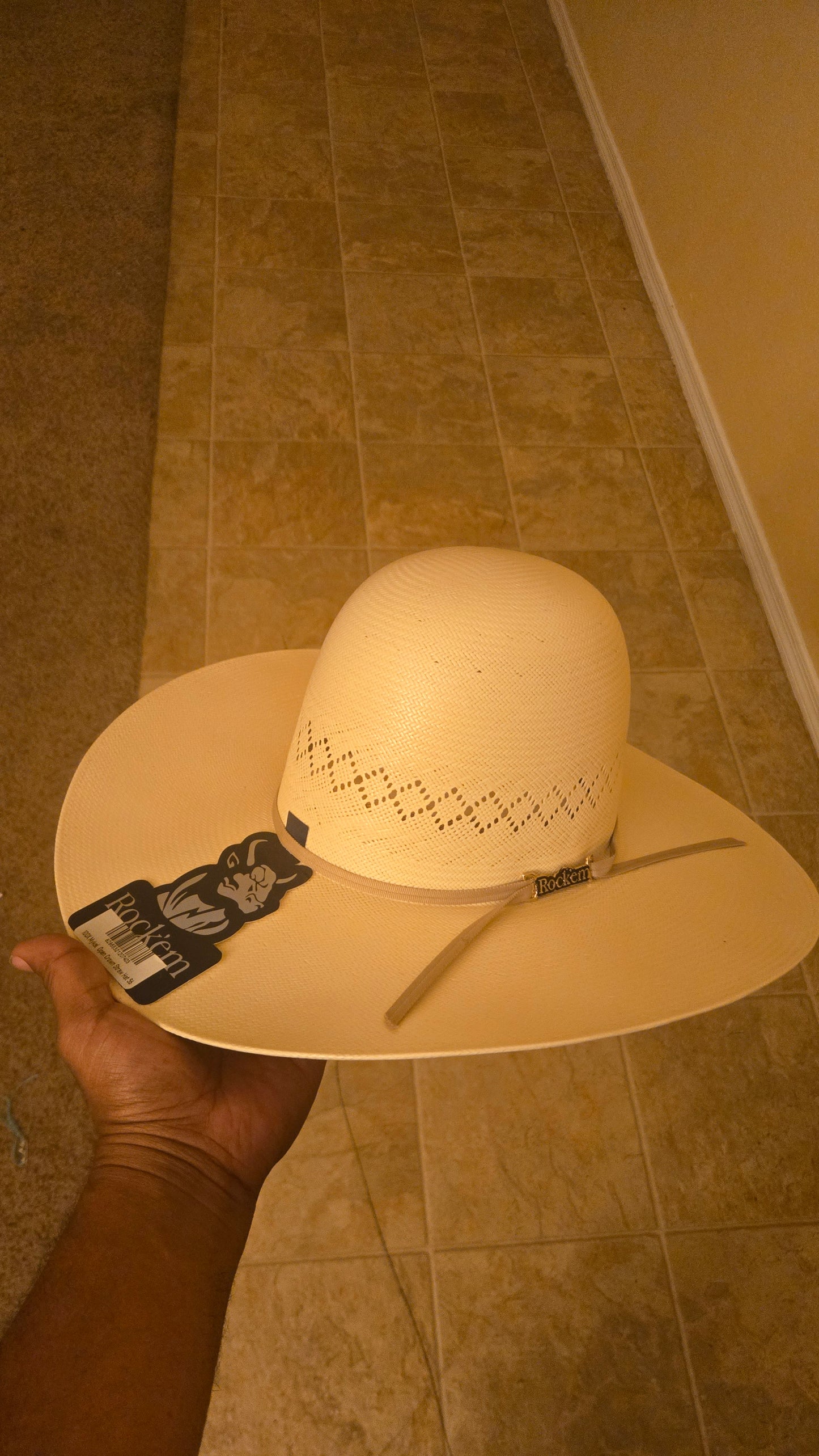 Rock'em 100X Mykal Open Crown Twist Tie 4.25" Brim