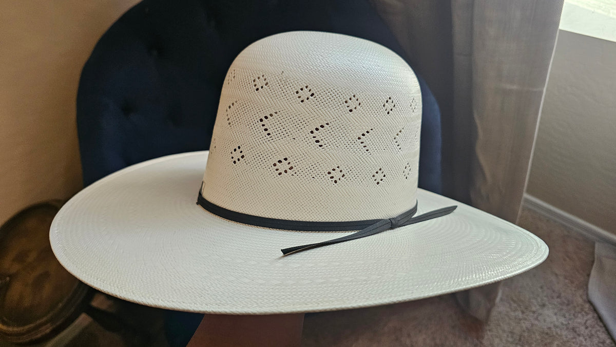 Rock'em 100X Williams Straw Open Crown Cloud 4.25" Brim