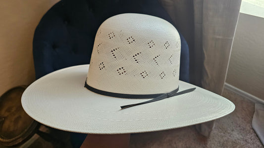 Rock'em 100X Williams Straw Open Crown Cloud 4.25" Brim