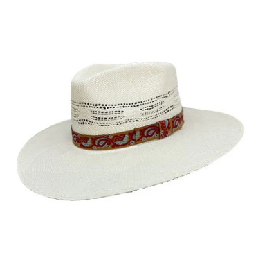 Fedora Straw 3 3/4" Brim | Ivory