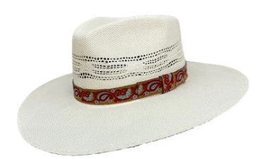 Fedora Straw 3 3/4" Brim | Ivory